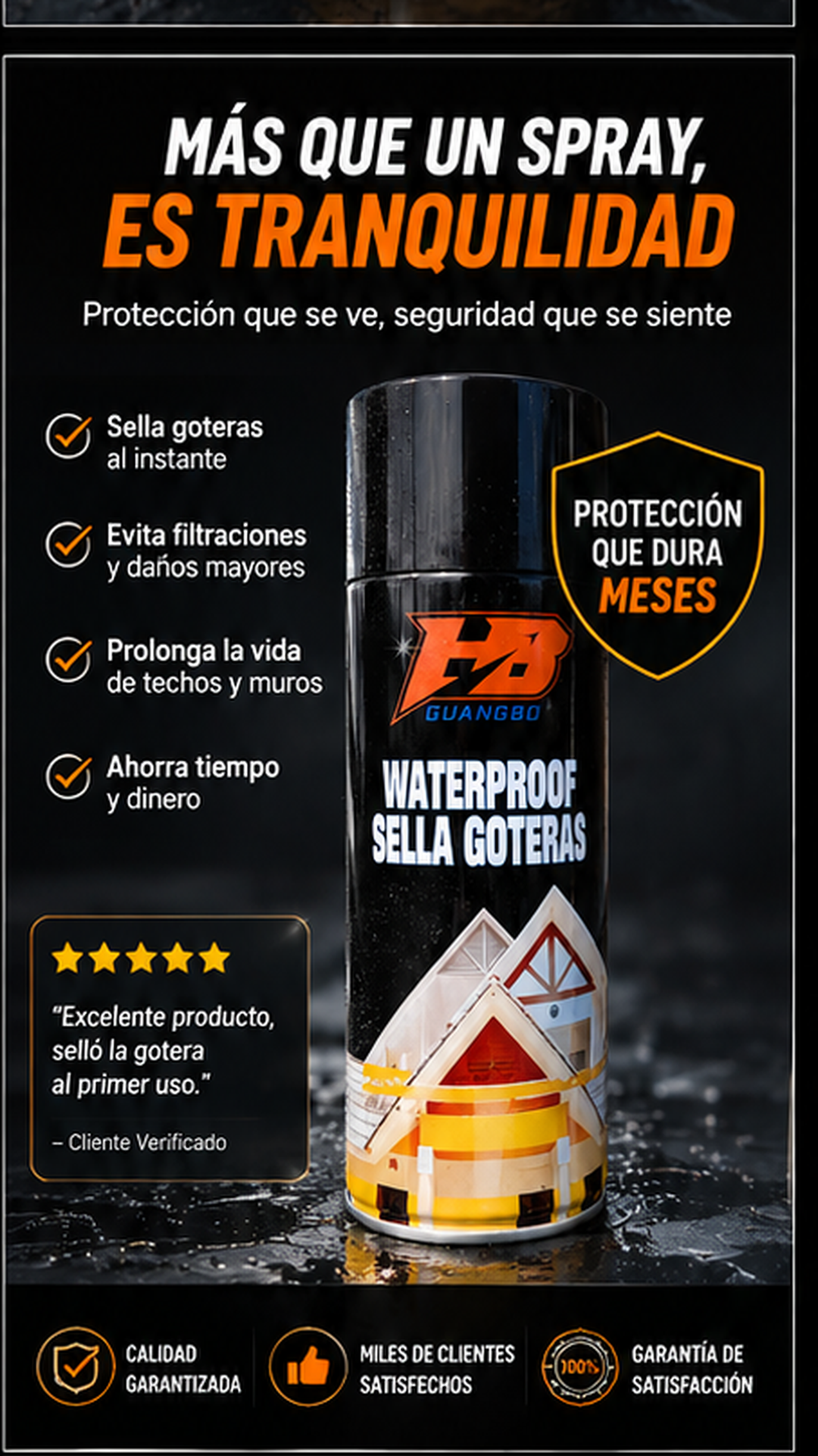 Waterproof | Sella Goteras al Instante